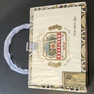 Vintage KMQ Cigar Box Purse